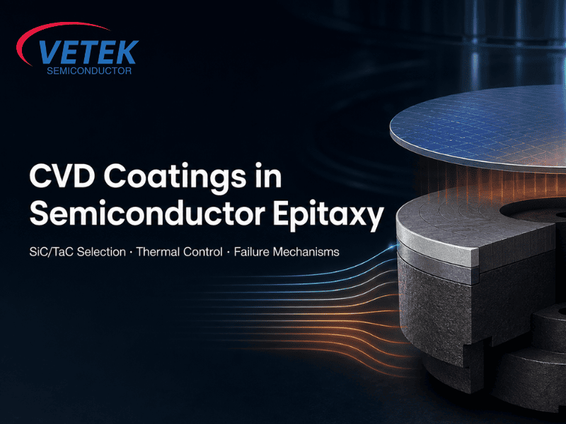 ການເຄືອບ CVD ໃນ Semiconductor Epitaxy: ຕົວກໍານົດການດ້ານວິສະວະກໍາ, ການເລືອກ SiC/TaC ແລະການຄວບຄຸມຄວາມລົ້ມເຫຼວ