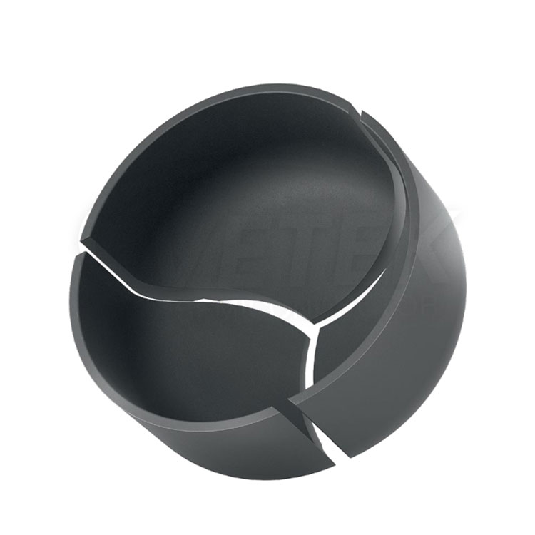 ສາມ-petal graphite crucible